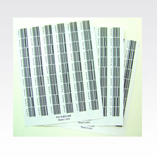 ZEBRA LABEL PSS LOCATION 1 SHEET